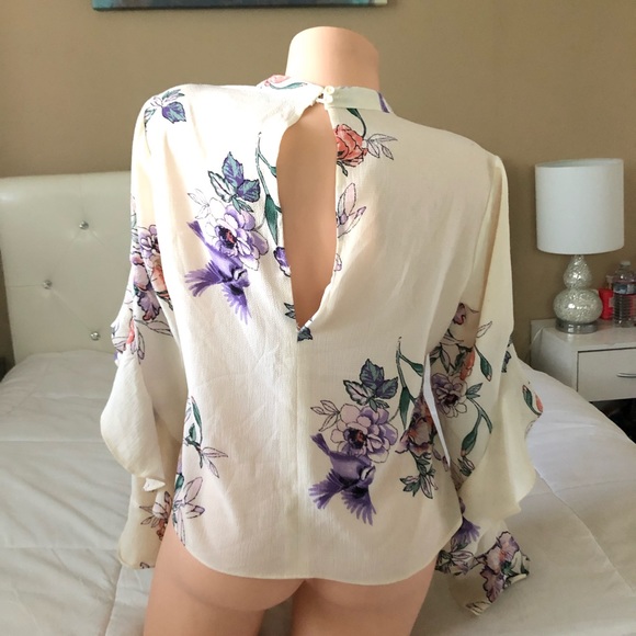 Boho floral blouse - Picture 6 of 9